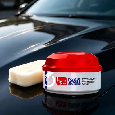 Biaobang Polishing Wax 280g Removes Stains & Enhances Gloss for Brilliant Paint Finish