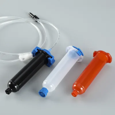 Customized Industrial 30cc Can Be Equipped with Piston Plastics Us Style Dispensing Syringe Barrel