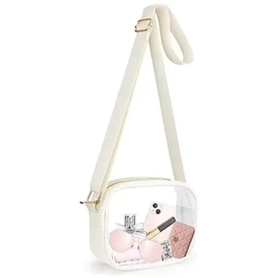 Fashion PVC Transparent Messenger Bag Portable Shoulder and Wallet Outgoing Bag