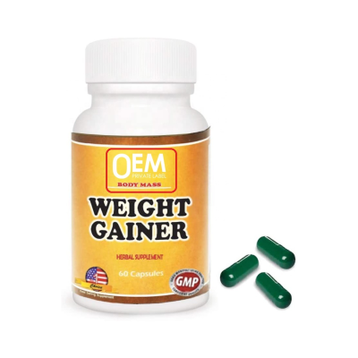 Weight Gainer Capsules Private Label Appetite Enhancer. Fast Weight Gainer Wholesale Manufacturer Weight Gaining
