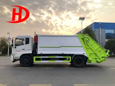 230HP 18 Ton Compression Garbage Truck, 9m 4X2 Waste Collection Vehicle with Euro 6 Diesel Engine