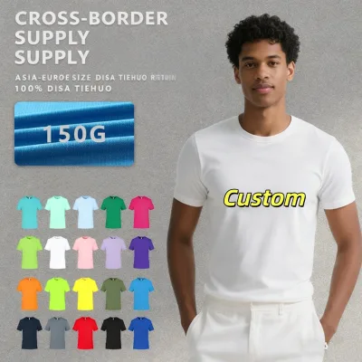Quick-Dry Breathable Streetwear High Quality Short Sleeve Sport Summer Custom Casual Men's T-shirts