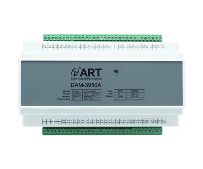 DAM-3950A 16-Channel Isolated Digital Input 6-Form C + 10-Form a Signal Relay Output Module RS485 Modbus RTU
