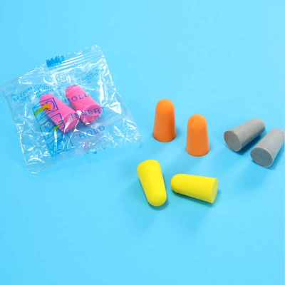 Noise Cancelling Sound Blocking Travel Soft Ear Plug Sleeping Foam Earplugs