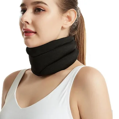 Comfortable Adjustable Soft Foam Cervicorrect Cervical Collar Neck Brace Support for Pain Relief Sleeping