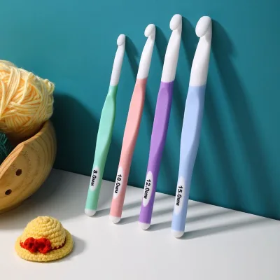 Fashion crochet hook set yarn knitting and sewing perfect project for beginners crochet hook