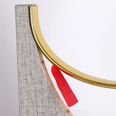 17.006 Furniture Accessories Gold Desk PVC Edge Banding White Upholstery Tape U-Shape Edge Banding Trim Sofa Decorative Strips