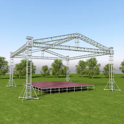 Arched Aluminum Truss Stage, Concert Truss, Cheap, Good Quality, Hot Sale