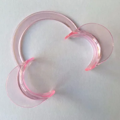Clinic Salon Use S M L Size C Shape Lip Mouth Opener Teeth Whitening Cheek Retractor for Dental Bleaching