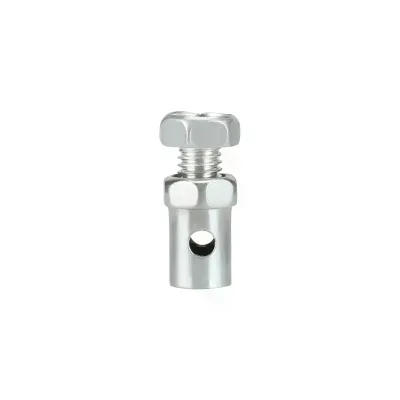 High Quality 1/8" Throttle Brake Cable End Stop Lock Clamps Lower for Go Kart Bicycle Scooter Motorcycle Lawn Mower 10 Pack
