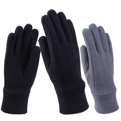 Wholesale Unisex Winter Warm Cycling Motorcycle Adults Polar Fleece Winter Warm Snowboard Protective Ski Gloves