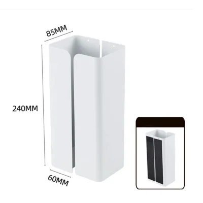 Premium Magnetic Tissue Holder, Adjustable Tissue Dispenser for Refrigerator, Kitchen, Workshops