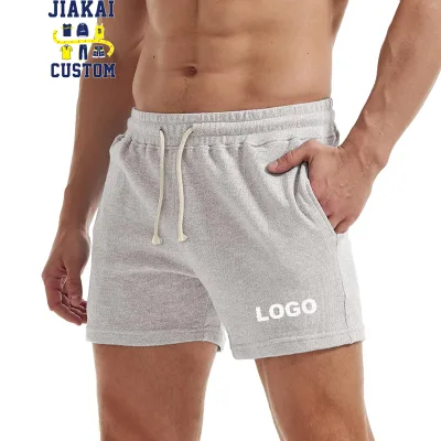 Hot Selling Mens  Athletic Sweat Shorts 5 Inch Elastic Waist Casual Pajama Short With Pocket Gym Workout Short Fitness Shorts