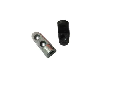 Galvanized Ductile Iron Side Beam Fixture Connection Fixing Parts Three Hole Connection Fixing Component