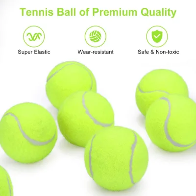 Wholesale All Level Padel Ball Natural Rubber Core 135-143cm Rebound Bulk Factory Supply