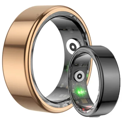 R02 Smart Ring Waterproof Blood Oxygen Sleep Tracking Heart Rate Monitoring Camera Sports Mobile Phone Android 5.1+/iOS 8.0+