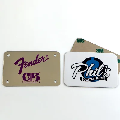 Custom Laser Cut Stainless Steel Aluminum Brass Sheet Color Printed Metal Plate