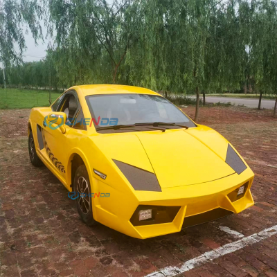 Stylish Sports Car White Electric Classic Car High Performance Classic Car with CE Certification
