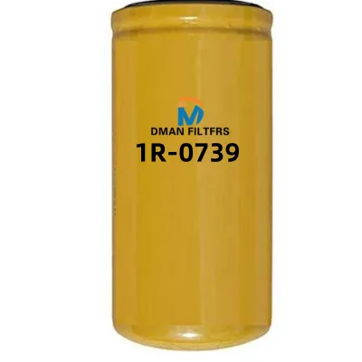 Factory Price Excavator Engine Parts Lube Oil Filter Element 1R0739 1R-0739 for Construction Machinery