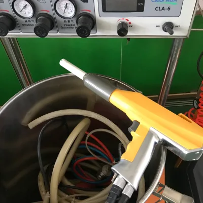 Hot Sale Industrial Best Powder Coating Gun for Beginners with Full Set Powder Coating Gun Kit