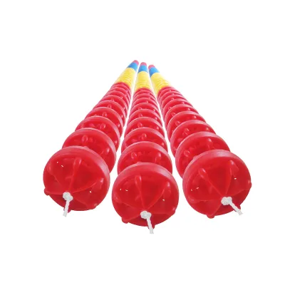 Swimming Pool Lane Line Warning Buoy Float Competition Water Line Separation Line Six Diamond Shaped Barrier
