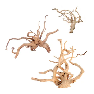 Aquarium Fish Tank Polished Wood Root Decorative Azalea Wood Decor