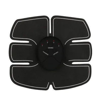 Portable EMS Muscle Stimulator Abdominal Toning Belt Full-Body Massage & Ultimate Abs Trainer