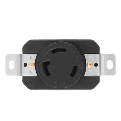 Fast Delivery NEMA L6-30 30A 250V Industrial Socket AC 2Pole 3Wire Grounding Locking Receptacle