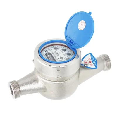 Factory Price Dn20 SS304 Stainless Steel Cold Water Meter