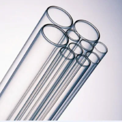Manufacturer Transparent Heat Resistant Medical Glass Tube