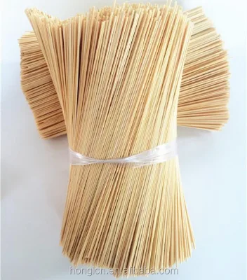 Raw Bamboo Sticks for Making Incense