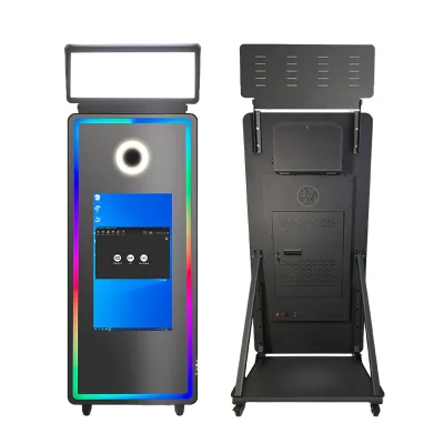 21.5 32 Inch Touch Lcd Screen Wedding Party Selfie Dslr Digital Selfie Station for ipad Salsa Magic Mirror Photo Booth Price