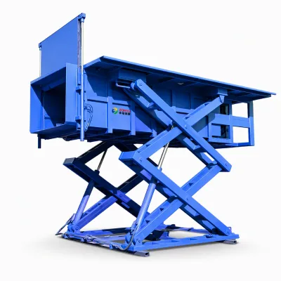 8 Square Underground Buried Compression Garbage Station Horizontal Direct Pressure Engine Waste Transfer Zyd7-a