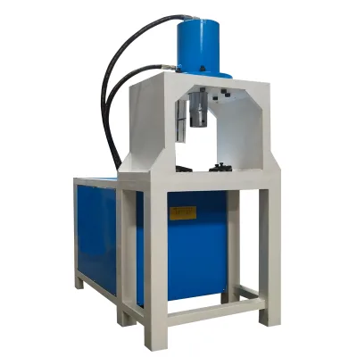 Steel Pipe Flattening &hole Punching Machine Metal Hole Punching Machine