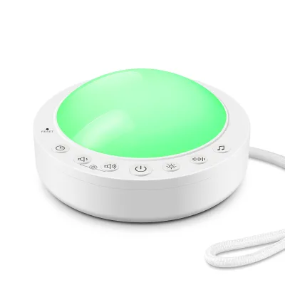 16 Soothing Sounds Baby Sleeping Lullaby Sounds Player USB Rechargeable Baby White Noise Machine with 5 Timer Setting