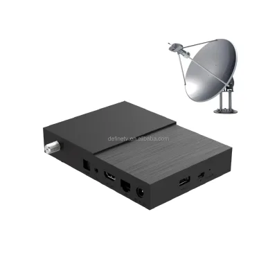 Digital Decoder Quad Core 1.5GHz GoKe6320 4K DVB-S2 Satellite TV Receiver TV Box Linux OS Dual Band WiFi Top Entertainment Apps