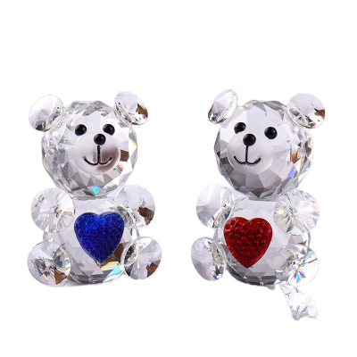 Boy Baby Shower Gifts Teddy Bear Crystal Baby Shower Souvenirs Favors
