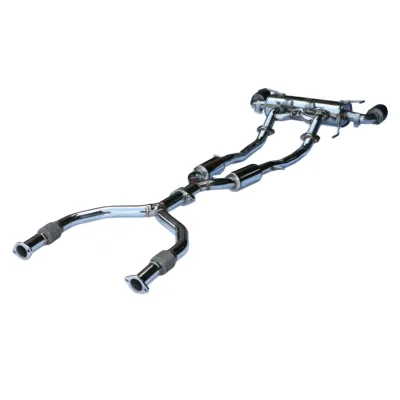 Hot Sale High Quality 304 Stainless Steel Turbo Muffler  for NISSAN 370Z