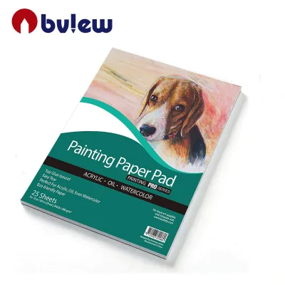 Bview Art Professional 400gsm Acrylic Art Paper Pad for  Adults and Students - Acrylic and Oil Paints