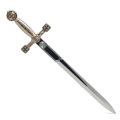 God Jesus Christ Knight Envelope Knife Opener Bible Religion Souvenirs Gifts Decoration Gold Silver Custom Letter Opener Sword