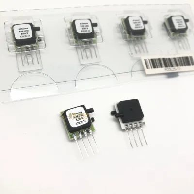 All Sensors BLVR-L05D-B1NS-N Differential Pressure Sensor 0.18 PSI SIP-4 Dual Port for Medical HVAC