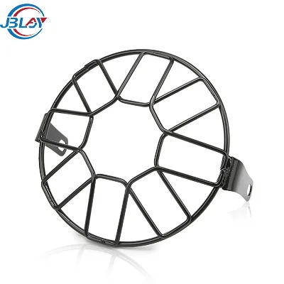 Retro Cafe Motorcycle Accessories Vintage Headlight Cover Protector 5.75" Universal Protective Grille of Motorcycle Headlight