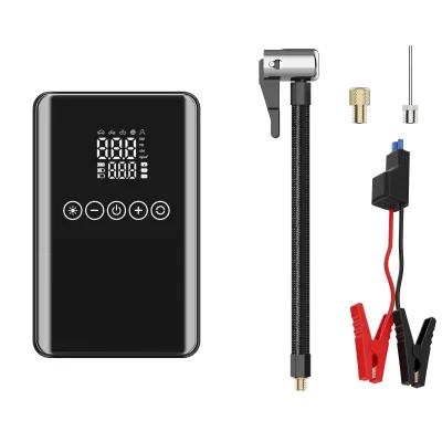 Hifly Jump Starter with air Compressor, Inflation, Jump Starter, LED Light, Power Bank, Tire Pressure Monitor