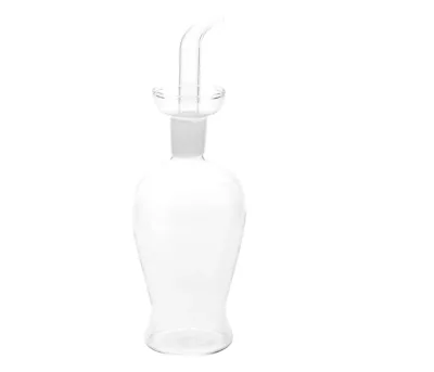 OEM 9 oz Round Oil Dispenser Bottle Blown Glass olive oil dispenser