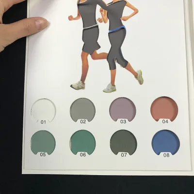 Hot Sell Popular Solid Color Sportswear Swimwear Fabric 75% Nylon 25% Spandex Breathable Eco-Friendly Fabric for Gym Suit