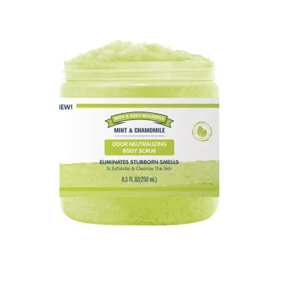 Private Label Natural Ingredient Deep Hydration Dead Sea Salt Exfoliating Body Scrub