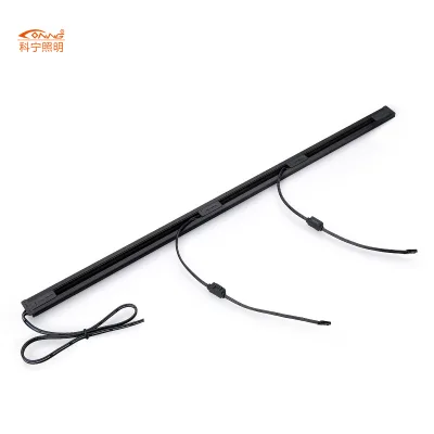 Versatile Embedded Power Track, DC 12-36V, Aluminum Construction, Custom Length