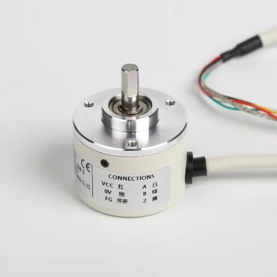Equivalent Hengstler RI 41 Series SF Rotary Encoder IP54 Protection 5000r/min DC5V-30V CE RoHS Certified B Z-A-B-Z Output Phase
