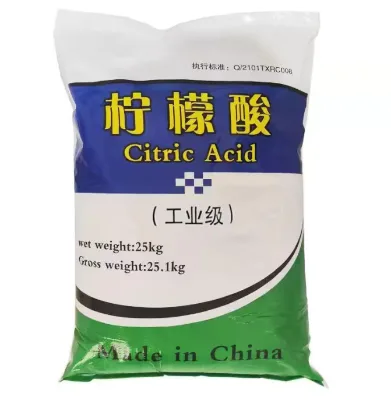 Monohydrate Citric Acid Powder White Crystalline for Beverage Candy Preservative