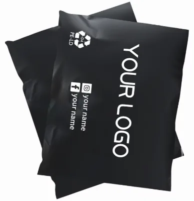 Compostable Eco-friendly Waterproof for LDPE Bag with Self-adhesive Seal Custom Size Courier Packaging for Clothing